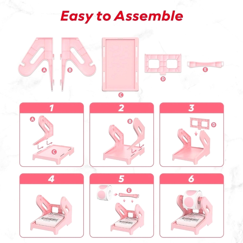 Pink Label Dispenser & Holder - Picture 8 of 9